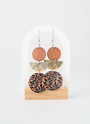 Cercei maro TATA GISELE femeie