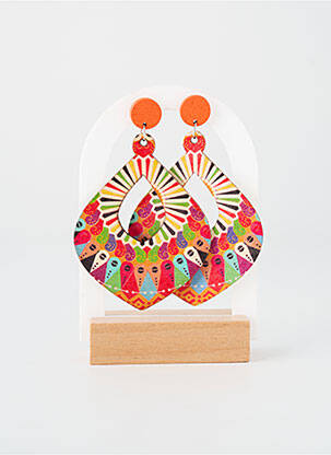 Cercei roșu TATA GISELE femeie