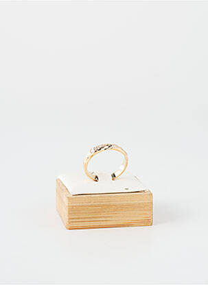 Inel ornament oxid de zirconiu auriu TATA GISELE femeie