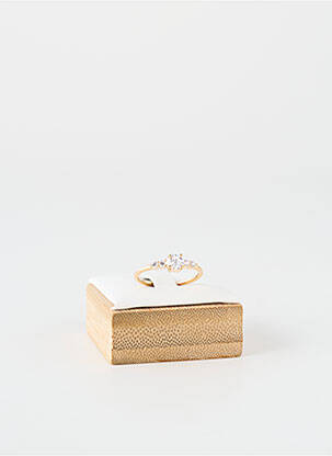 Inel ornament oxid de zirconiu auriu TATA GISELE femeie