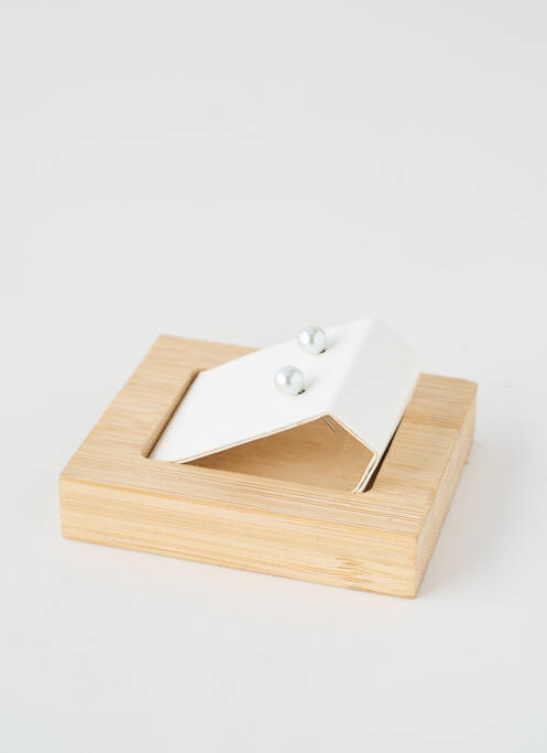 Cercei alb TATA GISELE femeie