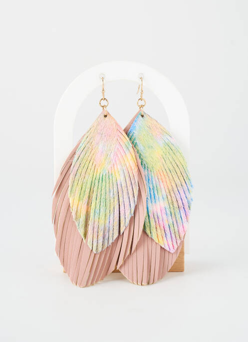 Cercei roz TATA GISELE femeie