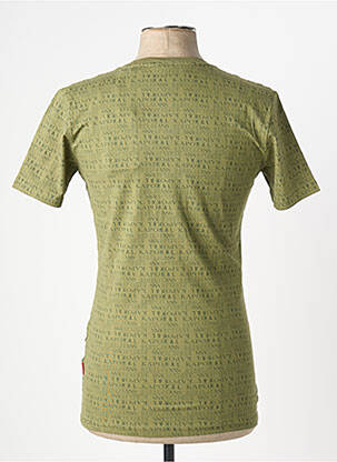 Tricou croială cambrată mâneci scurte verde KAPORAL bărbat