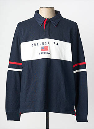 Polo albastru DEELUXE74 bărbat