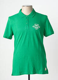 Polo croială dreaptă mâneci scurte verde KILIWATCH homme