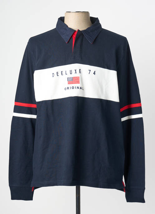 Polo albastru DEELUXE74 bărbat