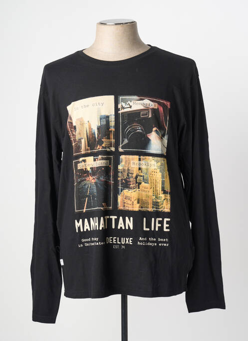 Tricou negru DEELUXE74 bărbat