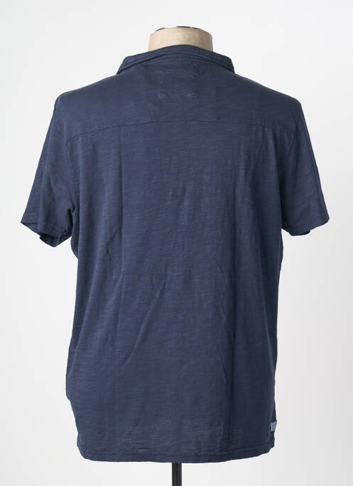 Polo albastru DEELUXE74 bărbat