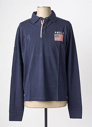 Polo albastru DEELUXE bărbat