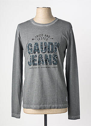 Tricou gri GAUDI bărbat