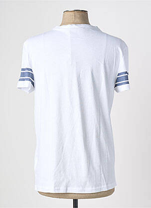 Tricou elasticitate mâneci scurte alb GAUDI homme