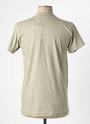 Tricou elasticitate mâneci scurte verde DEELUXE bărbat