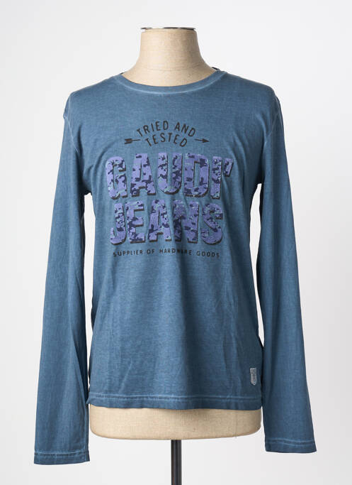 Tricou albastru GAUDI bărbat