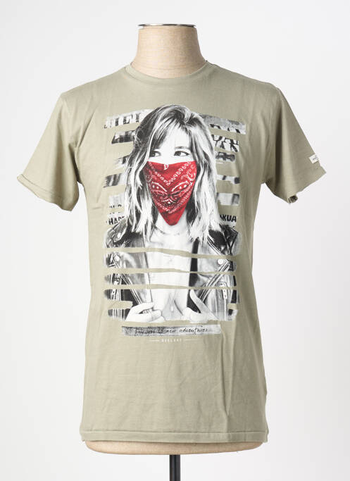 Tricou verde DEELUXE bărbat