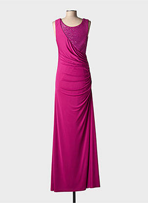 Rochie lungă fără mâneci fără mâneci violet ASCIA femeie