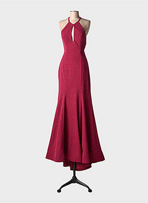 Rochie lungă fără mâneci fără mâneci roșu MAY QUEEN femeie
