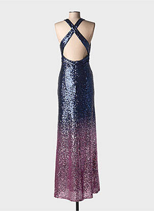 Rochie lungă fără mâneci fără mâneci albastru LAUTINEL PARIS femeie
