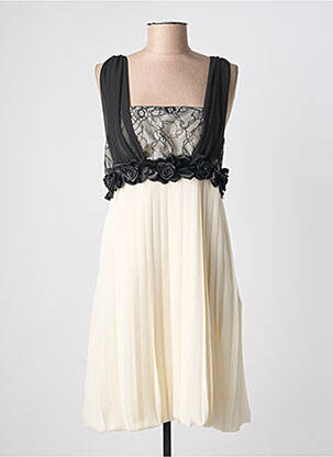 Rochie midi bej MARFIL femeie