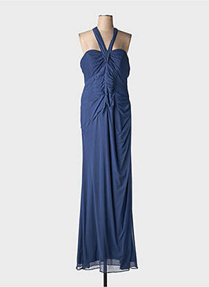 Rochie lungă fără mâneci fără mâneci albastru SPECIAL DAY femeie