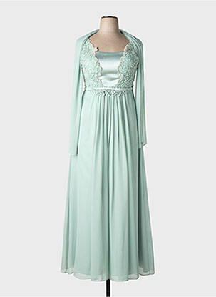 Rochie lungă fără mâneci fără mâneci verde LAUTINEL PARIS femeie