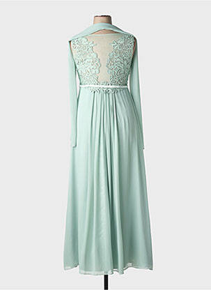 Rochie lungă fără mâneci fără mâneci verde LAUTINEL PARIS femeie