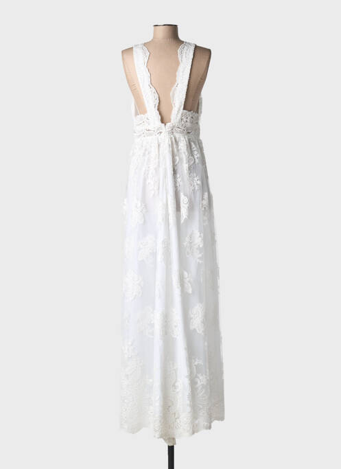 Rochie lungă fără mâneci fără mâneci bej IBIMODA femme