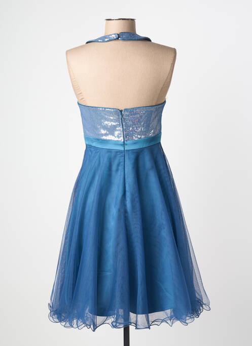 Rochie midi fără mâneci fără mâneci albastru ASCIA femme