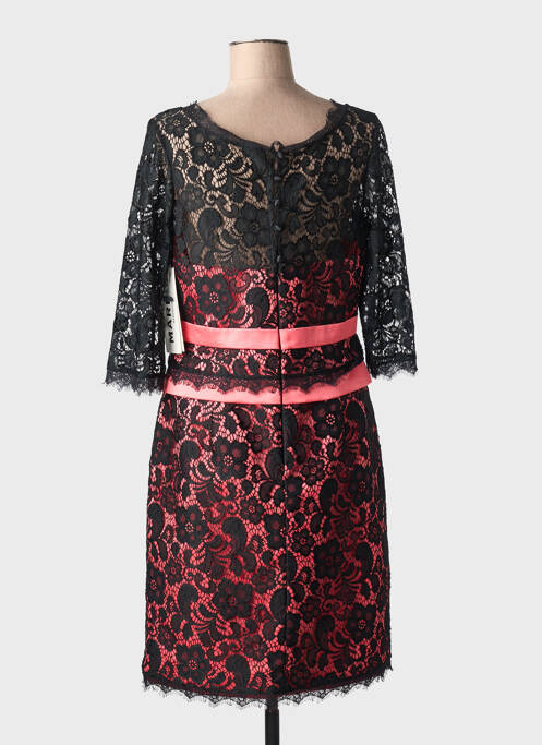 Rochie midi mâneci lungi mâneci lungi negru MARFIL femme