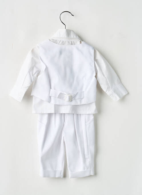 Set pantaloni alb CHRISTELLA băiat