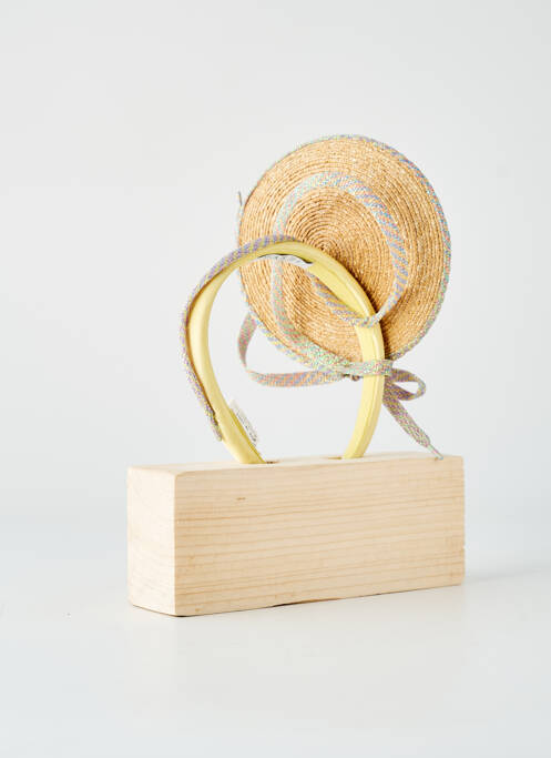 Pălărie galben MARZI femeie