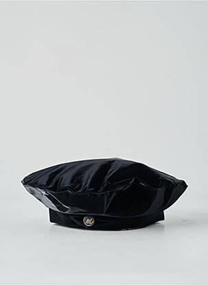 Pălărie formă beret negru ROSSOMENTA femeie