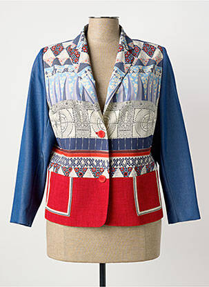 Sacou buzunare albastru DANNA BY RKNA femeie