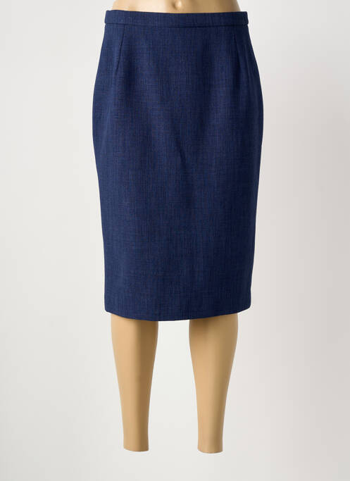 Fustă midi albastru DANNA BY RKNA femeie