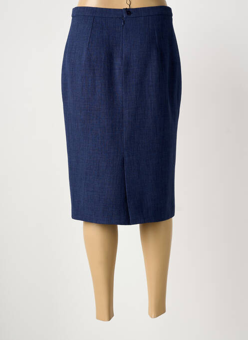 Fustă midi albastru DANNA BY RKNA femeie