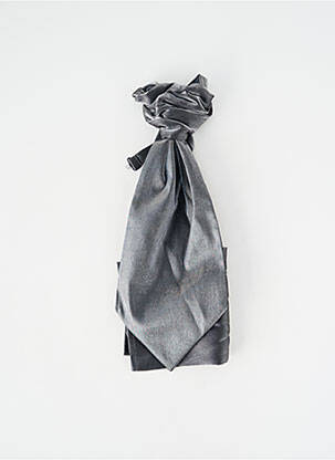 Cravată efect material satinat argintiu CAVALIERE CEREMONY homme