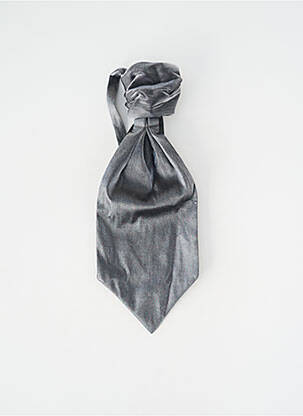 Cravată efect material satinat argintiu CAVALIERE CEREMONY homme