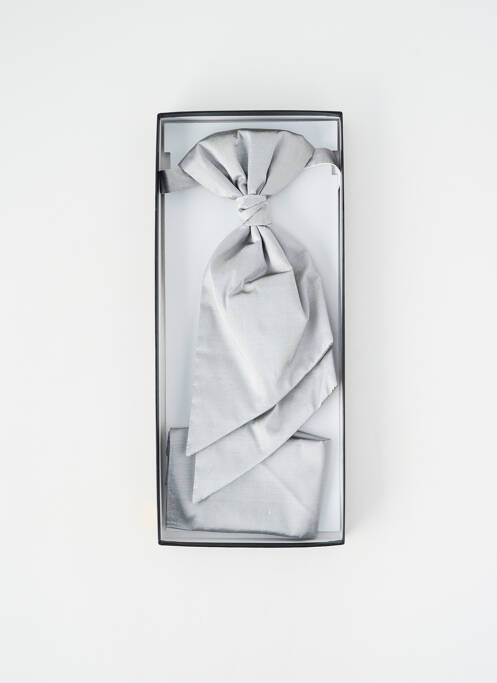 Cravată menținere elastică argintiu DIGEL homme