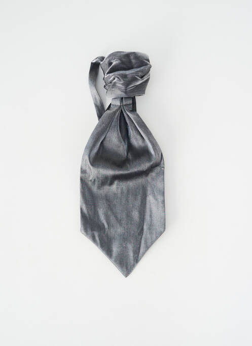 Cravată efect material satinat argintiu CAVALIERE CEREMONY homme