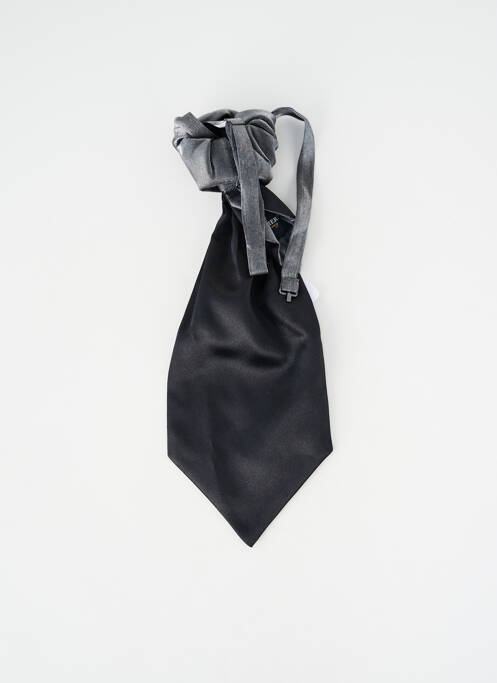 Cravată efect material satinat argintiu CAVALIERE CEREMONY homme