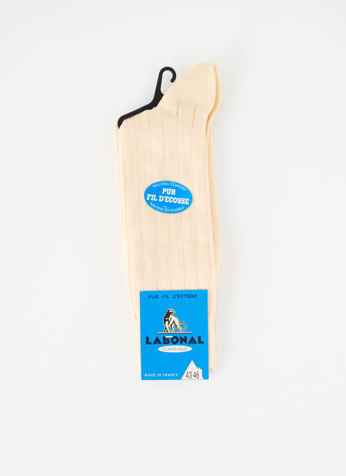 Șosete elasticitate bej LABONAL homme