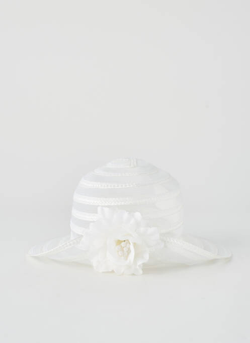 Pălărie alb DH MARIAGE fată