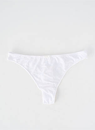 Tanga elasticitate alb LUNA femeie