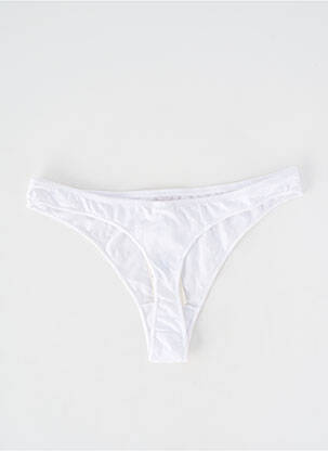 Tanga elasticitate alb LUNA femeie