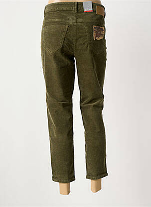 Pantalon 7/8 elasticitate mărime normală verde ASCARI femeie