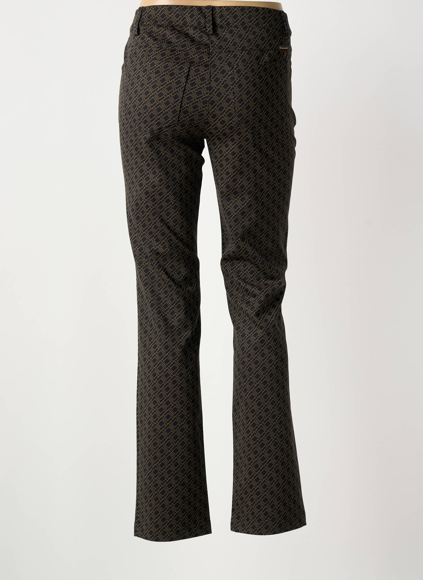 Jegging țesătură jersey maro ASCARI femeie
