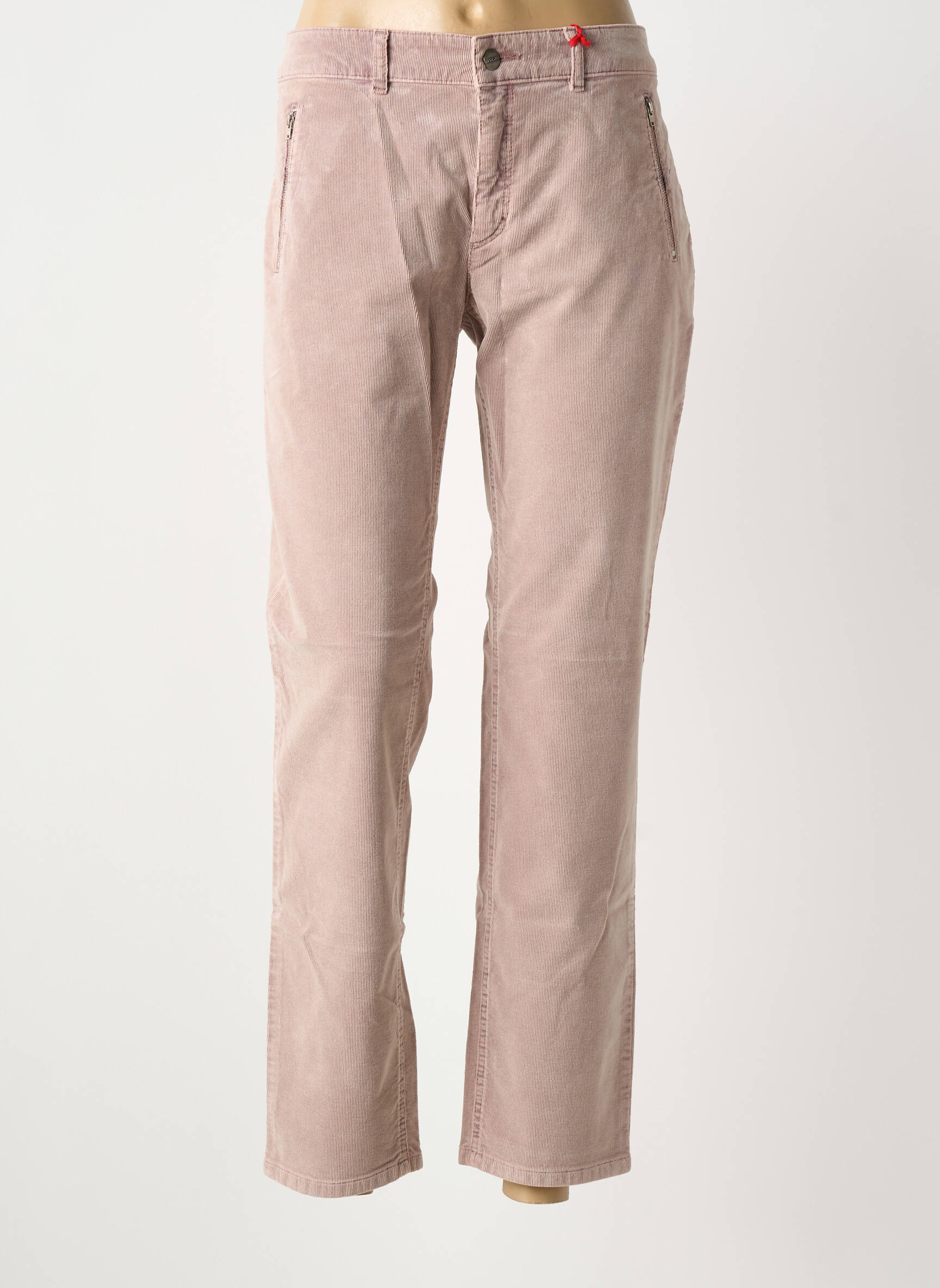 Pantalon drept elasticitate mărime normală roz ASCARI femeie
