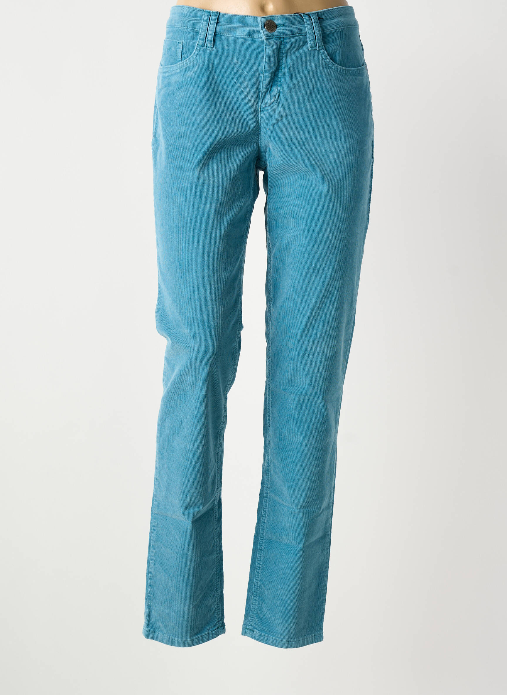 Pantalon slim elasticitate mărime normală albastru STARK femeie