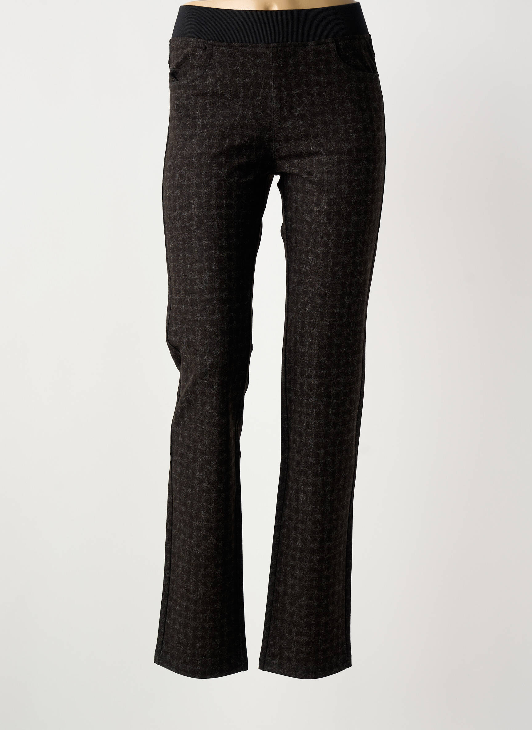 Jegging țesătură jersey mărime normală maro TINTA STYLE femeie
