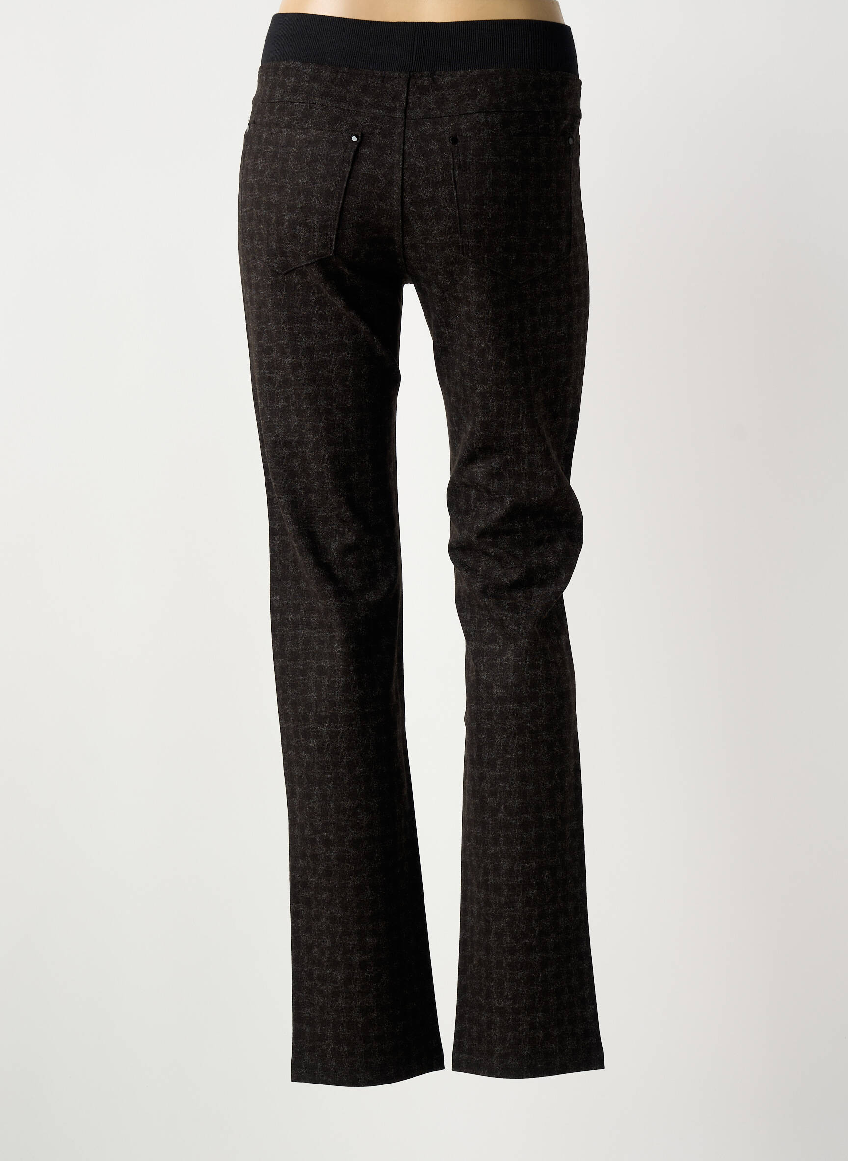 Jegging țesătură jersey mărime normală maro TINTA STYLE femeie
