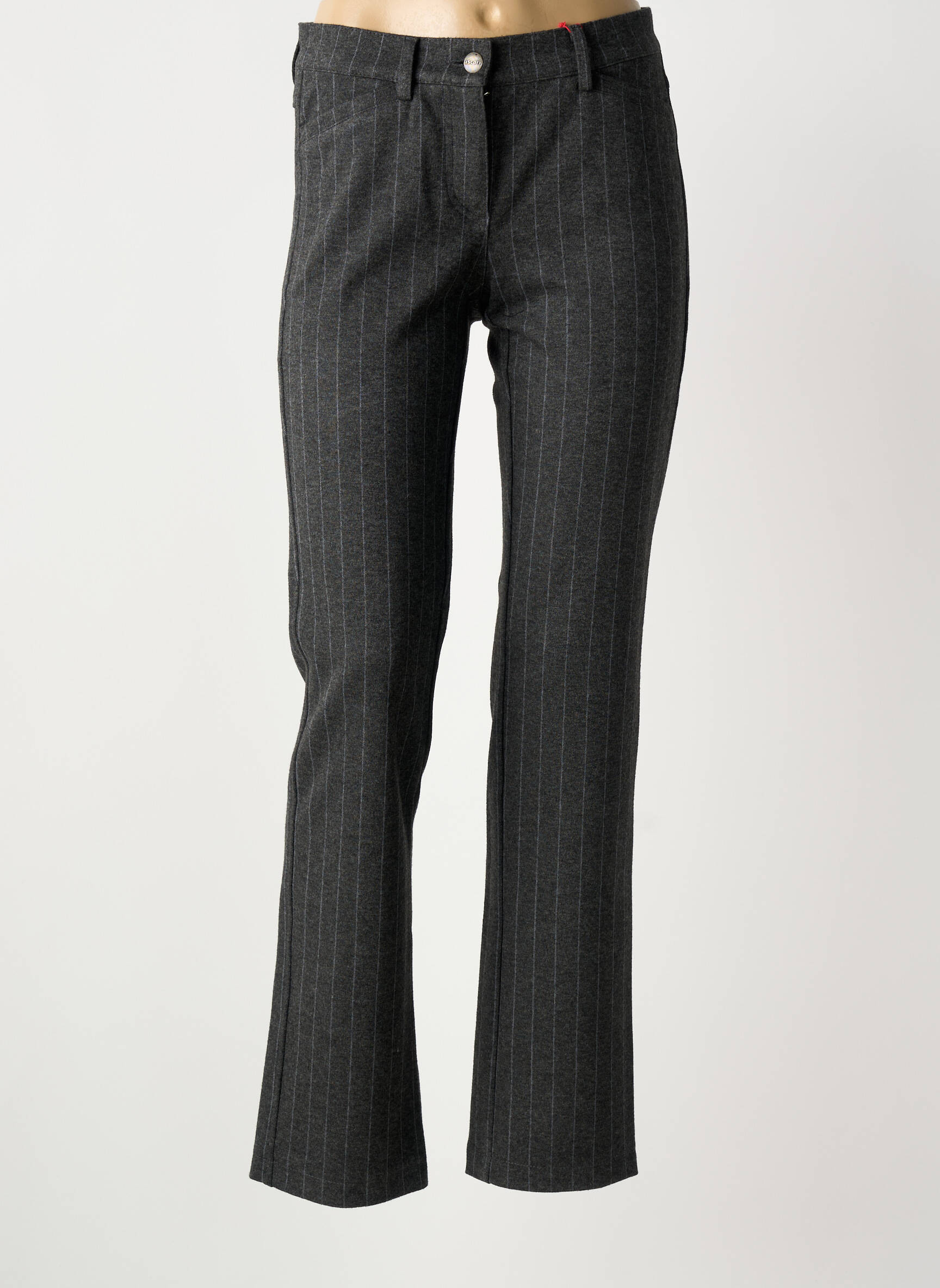 Pantalon slim mărime normală mărime normală gri ASCARI femeie